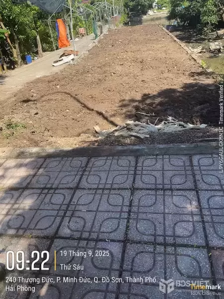 Mặt đường lô góc Thượng Đức Nam Đồ Sơn giá 3,x tỷ – Trục chính 22m hiếm quỹ đất  ZALO 0567 222 555