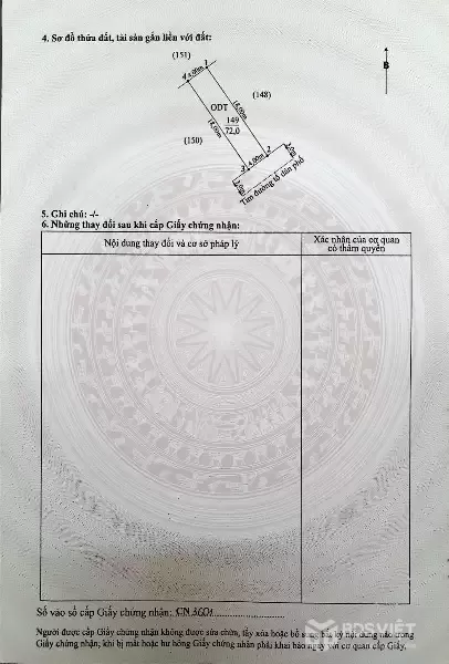 ĐẤT 72M² ĐƯỜNG 6M BÙI PHỔ – CÁCH 353 CHỈ 50M – GIÁ 1 TỶ 8XX DỄ GIAO DỊCH  ZALO 0567 222 555