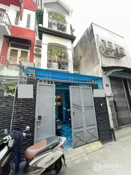 Bán nhà huỳnh Tấn Phát Xe Kia Morning đỗ trước nhà – khu cao ráo, an ninh