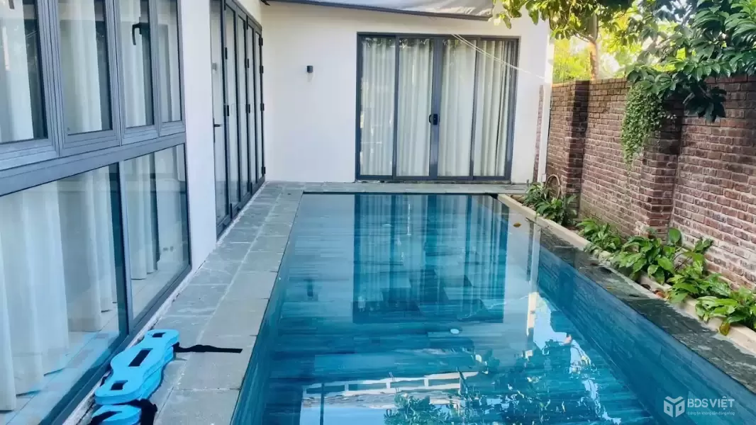 Villa Lê Thánh Tông Hội An 466m² 2 hồ bơi khu nghỉ dưỡng xanh giá 16 tỷ