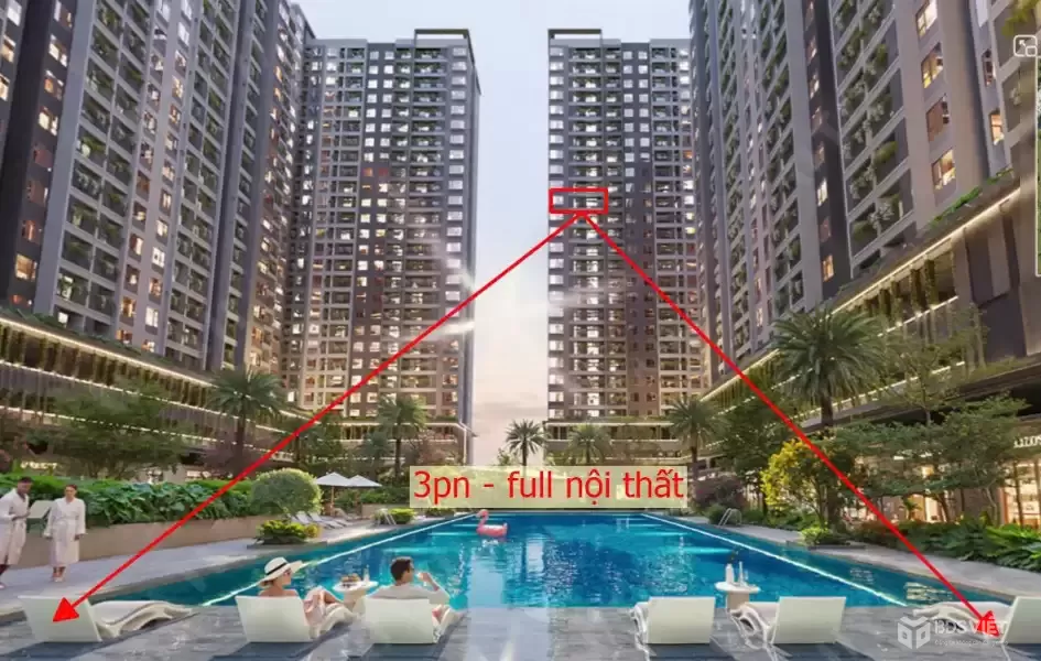 SUẤT NỘI BỘ THE WIN CITY - CĂN 3PN FULL NÔI THẤT 3.2 TỶ