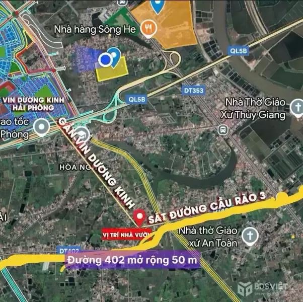 NHÀ VƯỜN HÒA NGHĨA DƯƠNG KINH – 368M² – MẶT TIỀN 15,5M  QUỸ ĐẤT LỚN HIẾM KHU VỰC  ZALO 0567 222 555