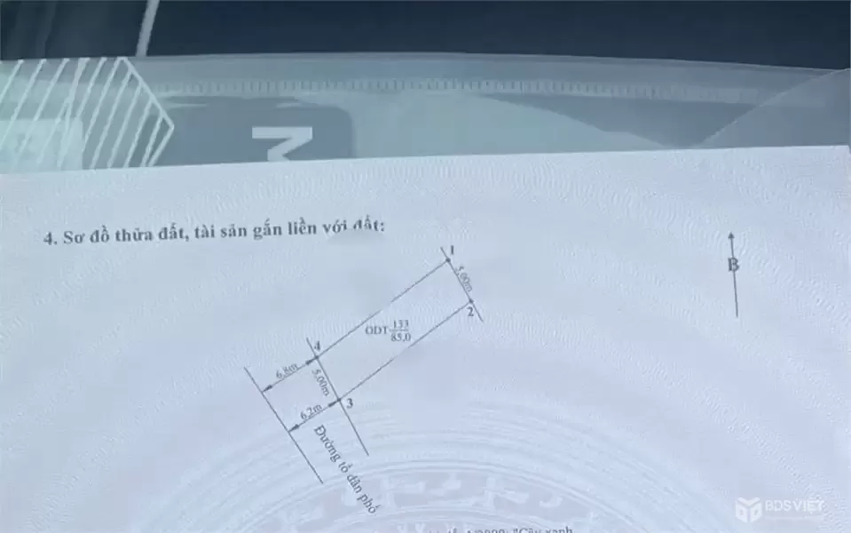 Giá 1,x tỷ  Lô đất mặt đường Thể Nhân – Hoà Nghĩa – Dương Kinh  Trục thông Tĩnh Hải  Khu dân cư đông  ZALO 0567 222 555
