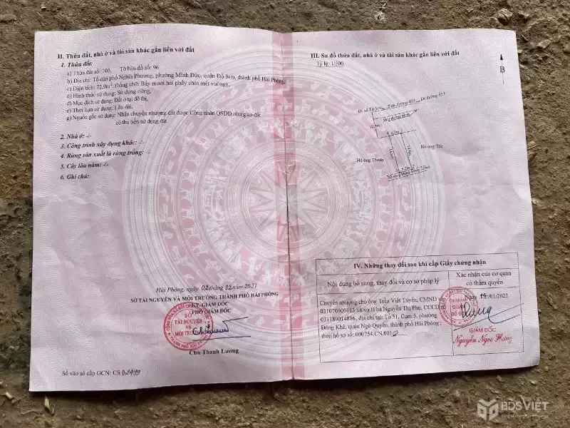 Giá 2.x tỷ  Duy nhất 1 lô mặt đường 403 – Gần đường Phía Tây Đồ Sơn  Trục kết nối huyết mạch  ZALO 0567 222 555