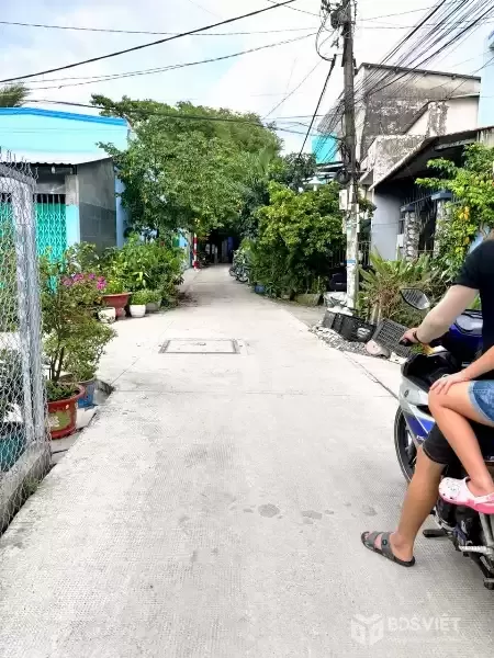 CẦN BÁN 137M2 NHÀ 1 TẤM HẺM THÔNG XE HƠI TẬN NHÀ