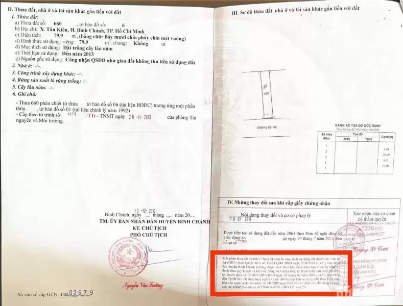 CẦN BÁN 80M2 ĐẤT THỔ CƯ HẺM XE TANK