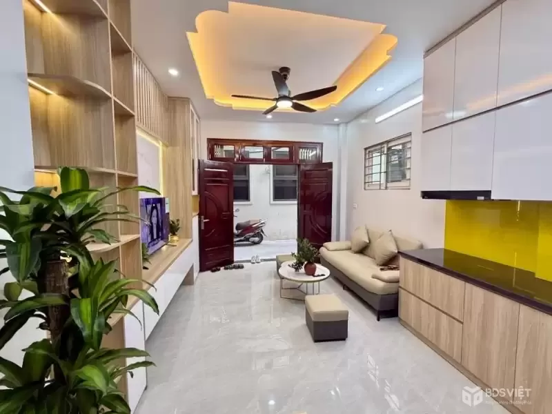 Bán nhà Đại Từ, Hoàng Mai, Ô tô, Lô góc, full nội thất, DTSD 36m2 x 5 tầng, 8.3 tỷ