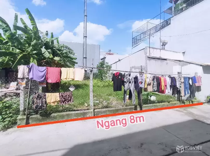 CẦN BÁN 129M2 8X16 ĐẤT THỔ CƯ HẺM XE TẢI TÂN KIÊN