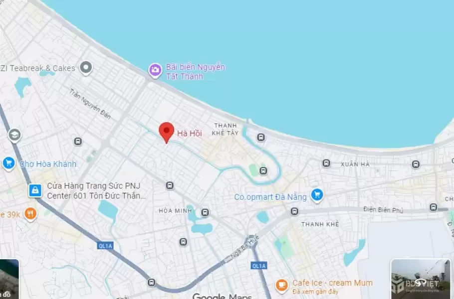 ♥ Lô Góc 2 MT KD Hạ Hồi gần Biển Hòa Minh, 151m2, 3 tầng KD, thu ~ 50tr/th