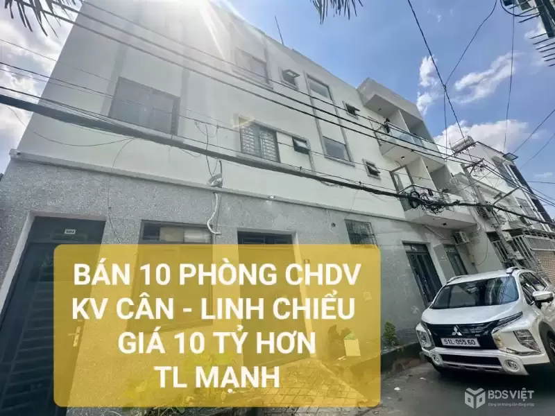 CHỦ NGỘP BÁN GẤP CHDV 3 TẦNG MÂT TIỀN ĐƯỜNG SỐ - KHA VẠN CÂN - LINH CHIỂU