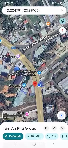 Nhà mặt tiền DT47 Phú Quốc, gần cổng chào 30/4 – Giá 12tr