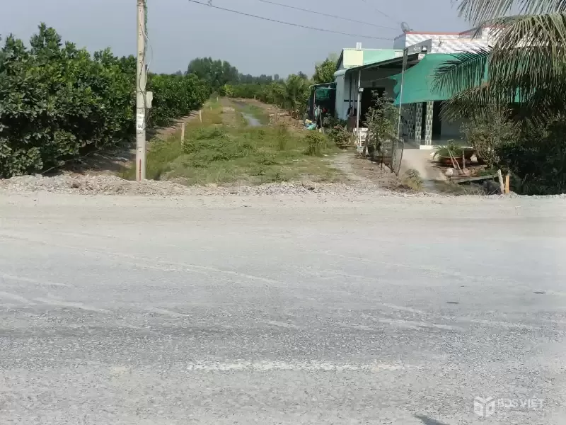 Bán đất mặt tiền ĐT 818 , xã Tân Thành, Thủ Thừa tdt 1000m2 ( 200m2 thổ ) giá 2,7 tỷ