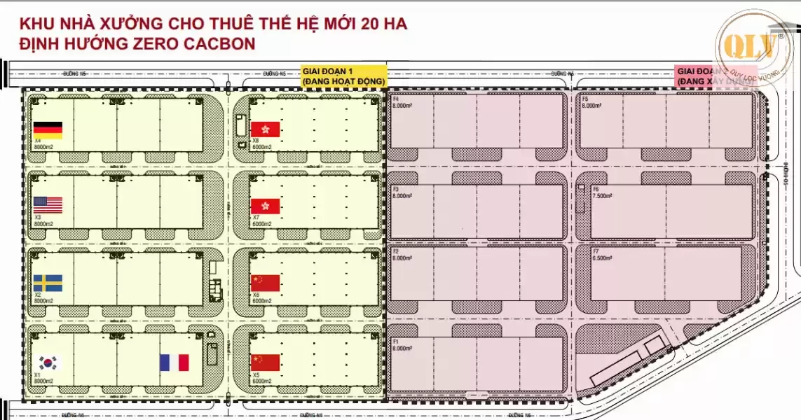 CHO THUÊ NHÀ XƯỞNG – KCN LỘC AN,  ĐN – 56.000m²