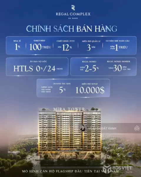 Regal Complex- căn hộ Flagship giữa lòng quần thể biển-HĐ cho thuê từ 30 triệu/tháng-sở hữu lâu dài