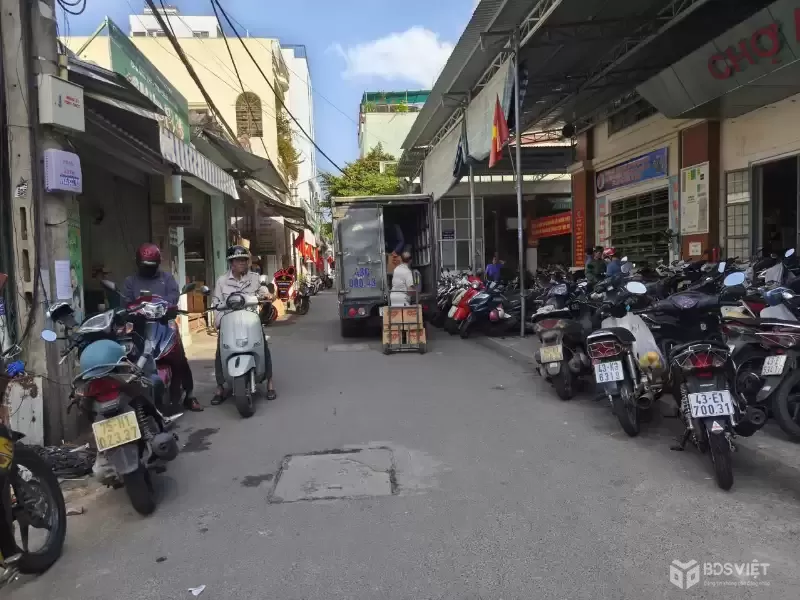 ♥ Mặt Chợ An Hải Đông, đường Ô tô 5m, 155m2, ngang 6.6m, 2 mặt thoáng, 16.x tỷ