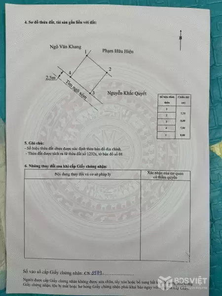 61m² mặt đường Xuân La – Thanh Sơn  Ngang rộng hiếm, phù hợp đầu tư  ZALO 0567 222 555