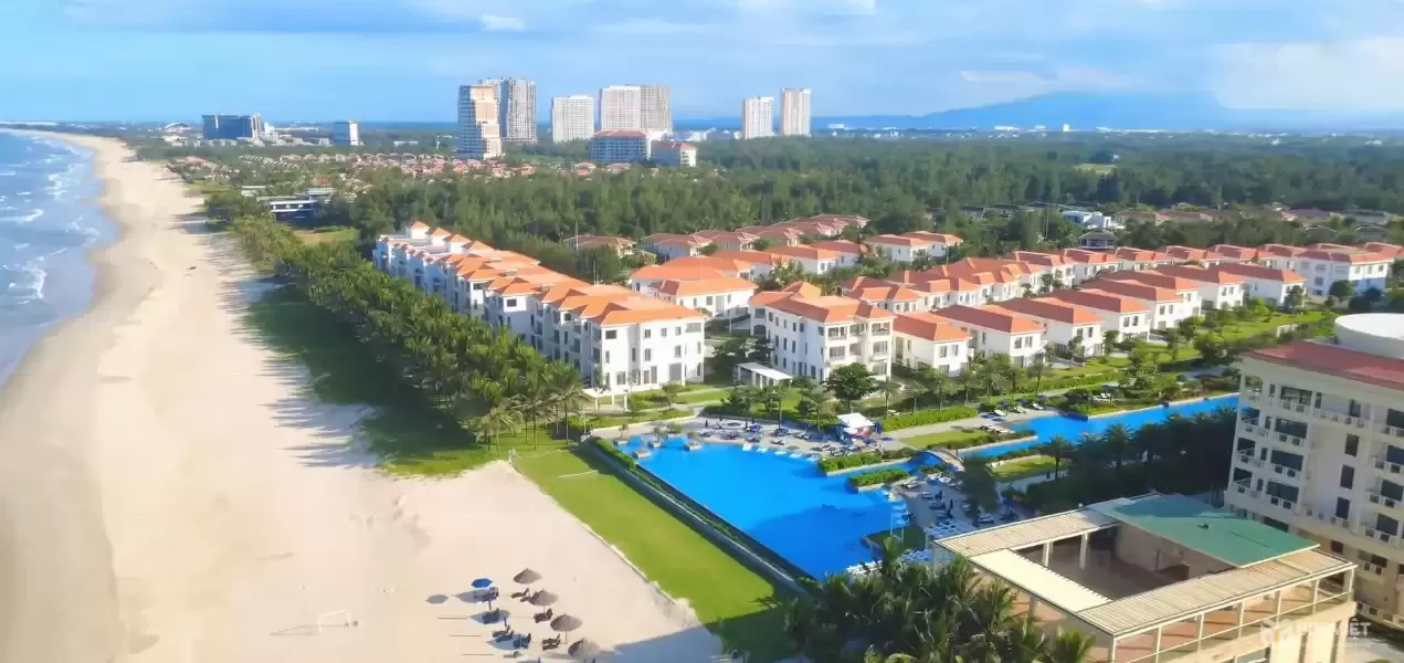 ĐẤT BIỂN TÂN TRÀ - DT 305M (15x20) - SẴN NHÀ 2 TẦNG KINH DOANH - 22 đ