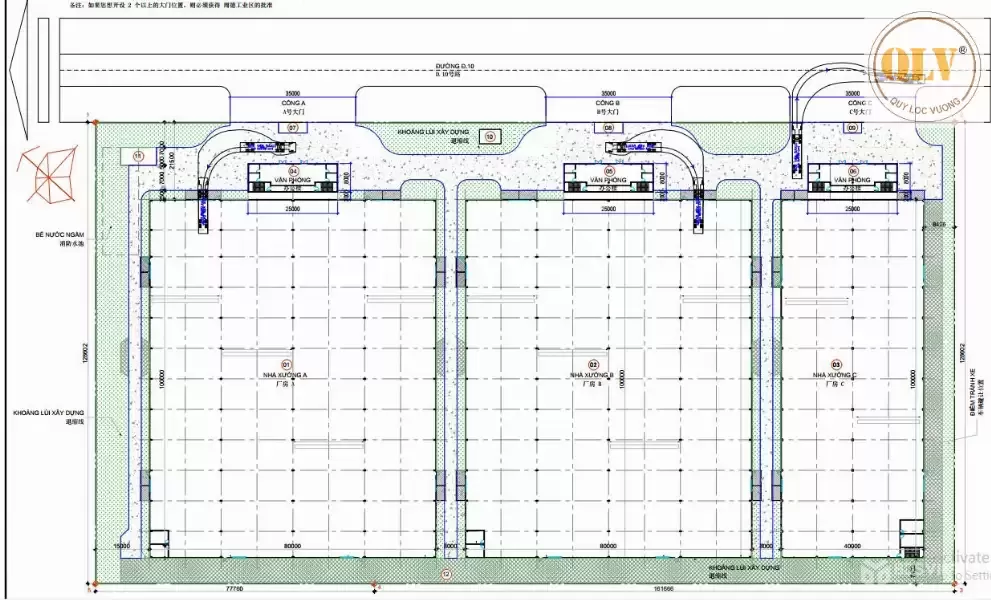 CHO THUÊ NHÀ XƯỞNG – KCN CHÂU ĐỨC, BRVT -  20.900 m²
