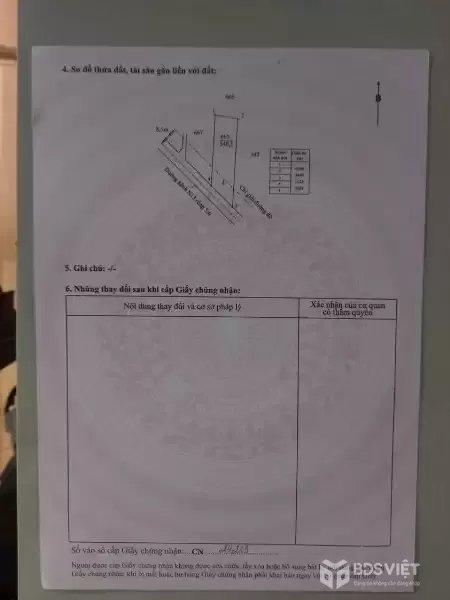 Bán đất thổ cư đường beton xã Tân Lân , Cần Đước dt 1000m2 3,699 tỷ