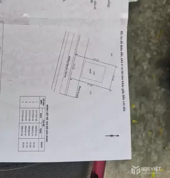 Bán đất mt đường Nguyễn Thị Nê , Phú Hòa Đông tdt 851m2 ( 300m2 thổ cư ) giá giảm còn 6,5 tỷ