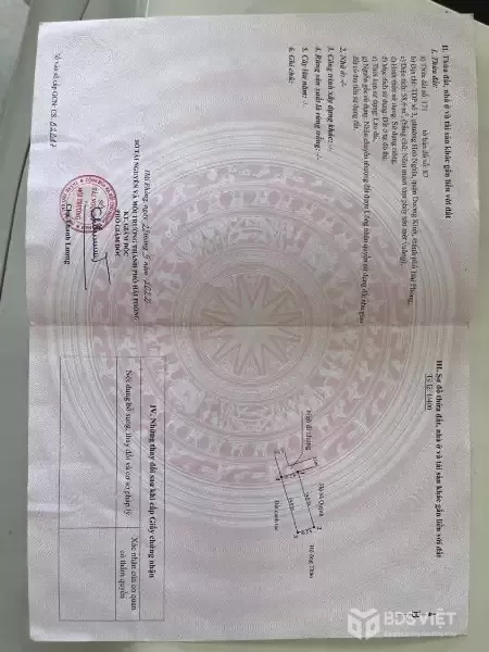 ĐẤT GẦN CHỢ HÒA NGHĨA – DƯƠNG KINH  GIÁ 9XX TRIỆU  VỊ TRÍ TRUNG TÂM – THANH KHOẢN TỐT  ZALO 0567 222 555