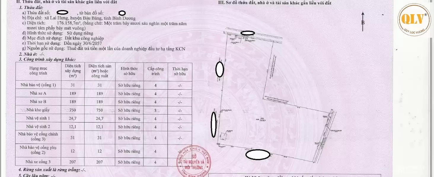 BÁN NHÀ XƯỞNG – KCN BÀU BÀNG, BÌNH DƯƠNG – 176.159m²