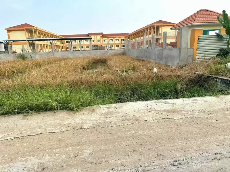 Bán đất thổ cư đường beton xe oto Long Định , Cần Đước dt 116,5m2 giá giảm còn 800 triệu