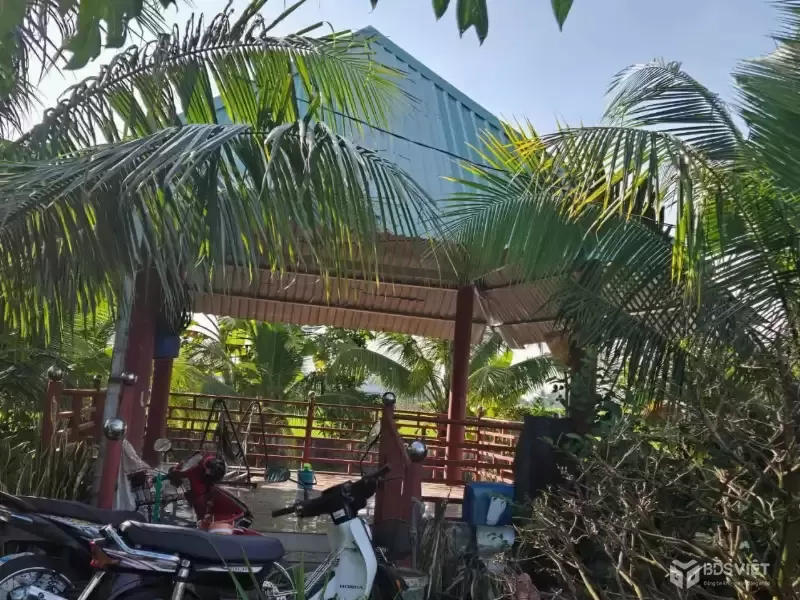 Bán nhà vườn nhỏ xinh ở Nhựt Chánh , Bến Lức tdt 900m2 ( 115m2 thổ) giá 2,2 tỷ