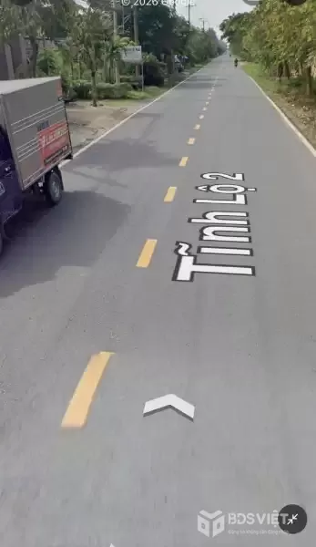 Bán đất mặt tiền Tỉnh Lộ 2, xã Trung Lập Hạ dt 169m2 ( 30m2 thổ ) giá 2,35 tỷ