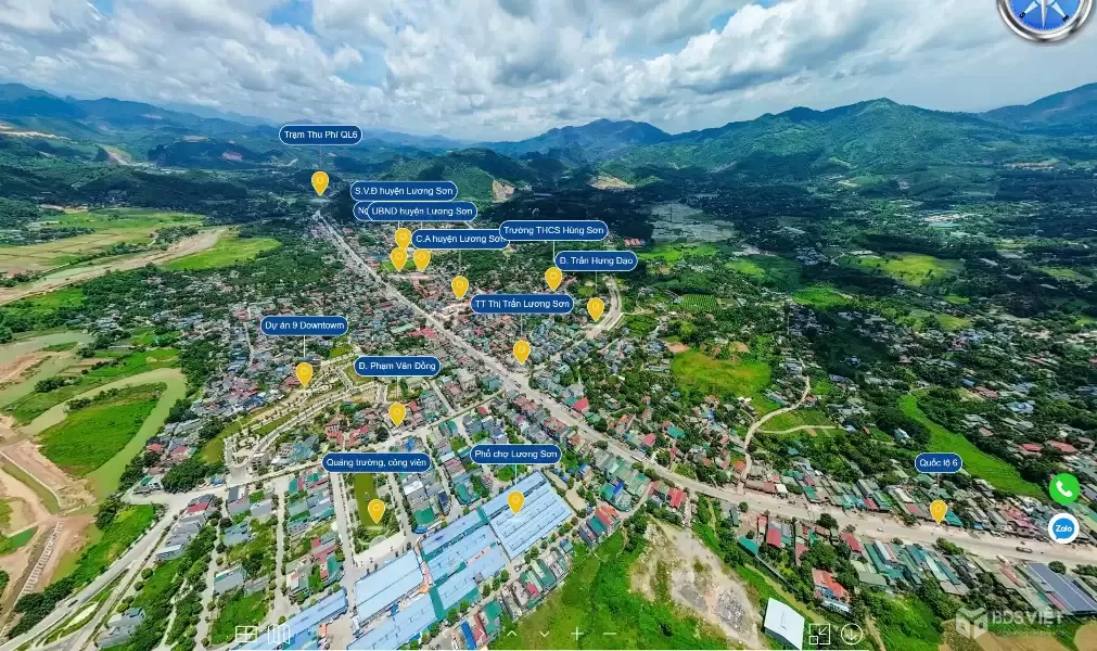 Sở hữu lô góc 2 mặt tiền trung tâm xã Lương Sơn giá chỉ 31tr/m2, tiềm năng tăng giá tốt.