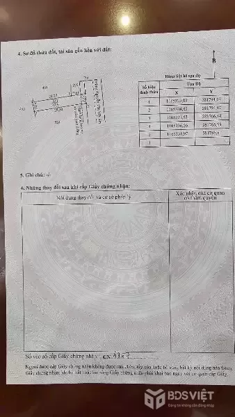 Bán đất thổ cư mt đường Nguyễn Văn Mỹ , xã Bình Tịnh , Tân Trụ dt 140m2 giá 750 triệu