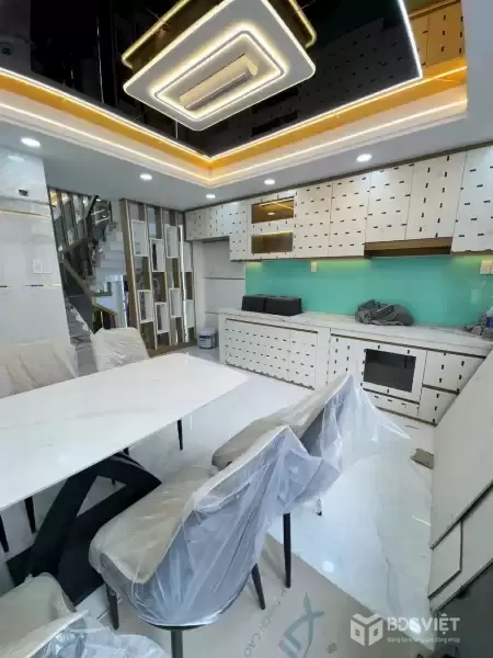 Bán nhà 3 lầu hẻm đường số 19 , Bình Hưng Hòa , Bình tân dt 56m2 3 lầu 5pn , 6wc giá 7,8 tỷ