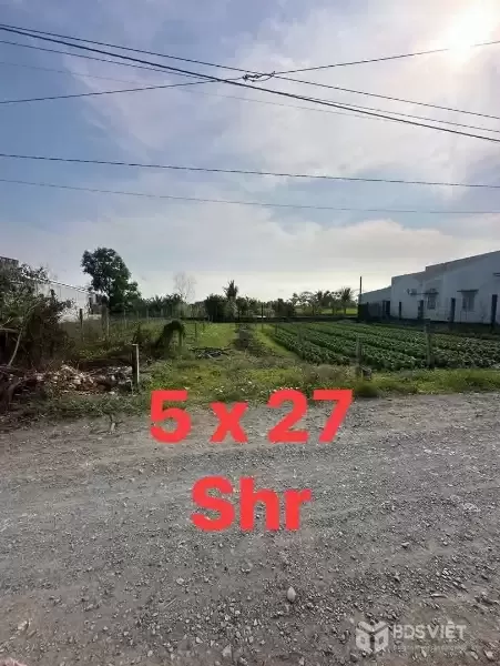 Bán đất thổ cư đường đá xanh xã Long Hòa , Cần Đước , dt 135m2 giá 1,05 tỷ