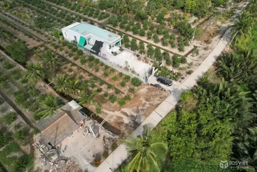 Bán đất vườn mt đường beton Ba Vồn Lớn , Thạnh Hòa, Bến Lức dt 1000m2 giá 1,49 tỷ