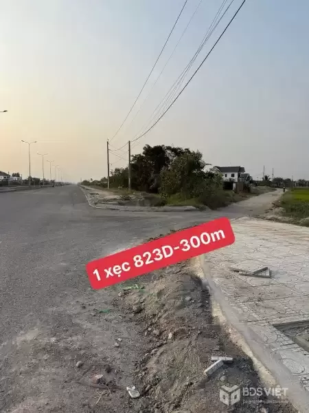 Bán đất thổ cư 1/ĐT 823D , xã Đức Hòa Thượng dt 435m2 đường beton 6m giá 3,3 tỷ