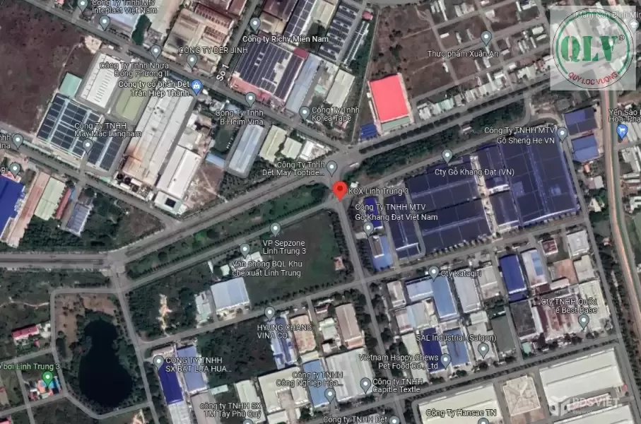BÁN ĐẤT CÔNG NGHIỆP KCX LINH TRUNG 3 - 34.000m²