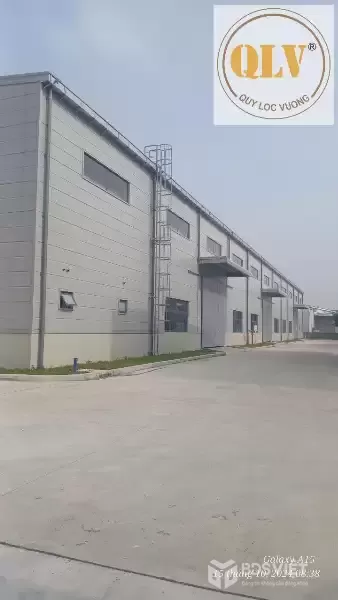 CHO THUÊ NHÀ XƯỞNG MỚI XÂY DỰNG KCN LONG HẬU, CẦN GIUỘC, LONG AN 6.552m²