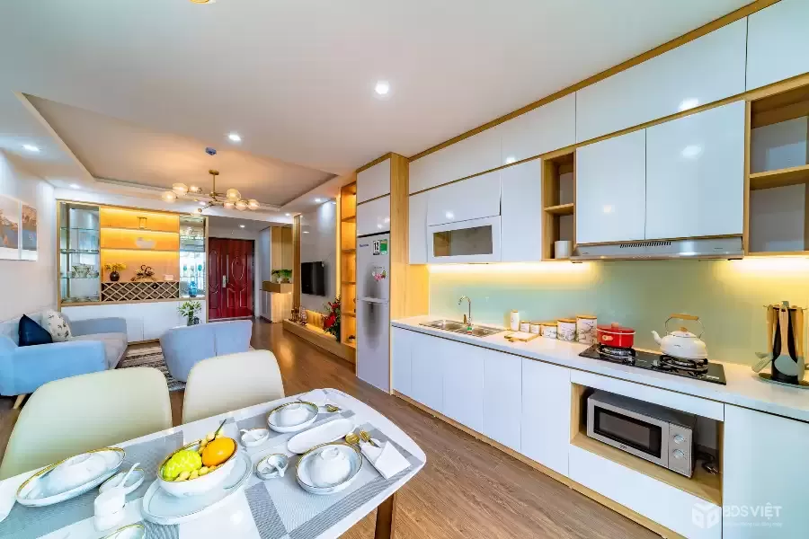 Bán ngoại giao căn góc 2PN tầng trung giá 1,6tỷ - view sân vận động, có HTLS 0%, sắp bàn giao