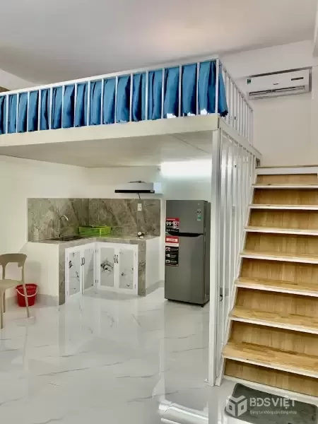 ♥ Gần MT Thái Thị Bôi, 90m2, ngang 5.5m 4 tầng 8 căn hộ thu 35tr, 6.x tỷ