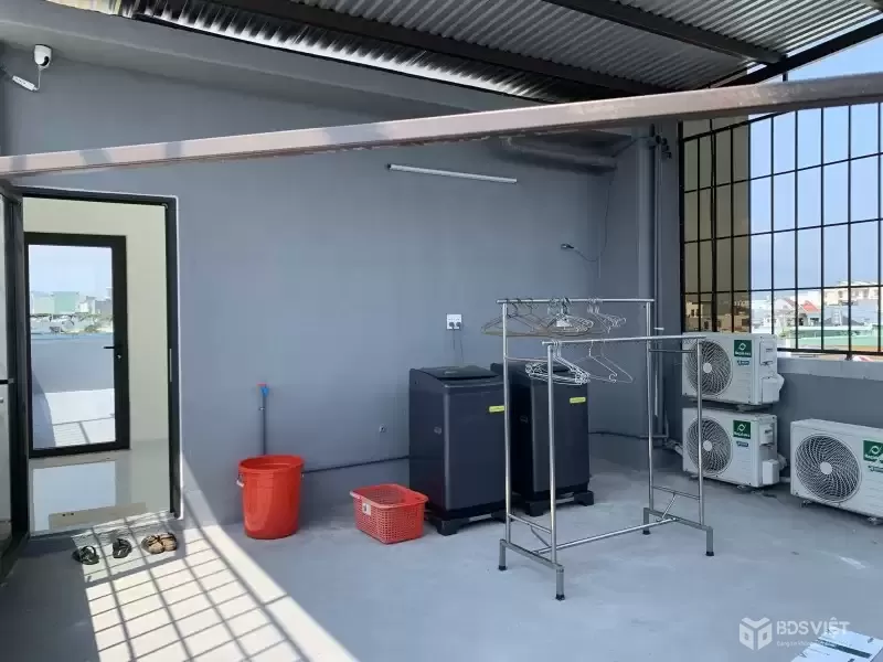 ♥ Gần MT Thái Thị Bôi, 90m2, ngang 5.5m 4 tầng 8 căn hộ thu 35tr, 6.x tỷ