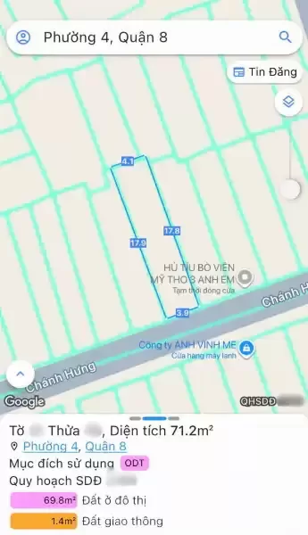 Nhà MT hẻm 6m Phạm Hùng- phường Chánh Hưng