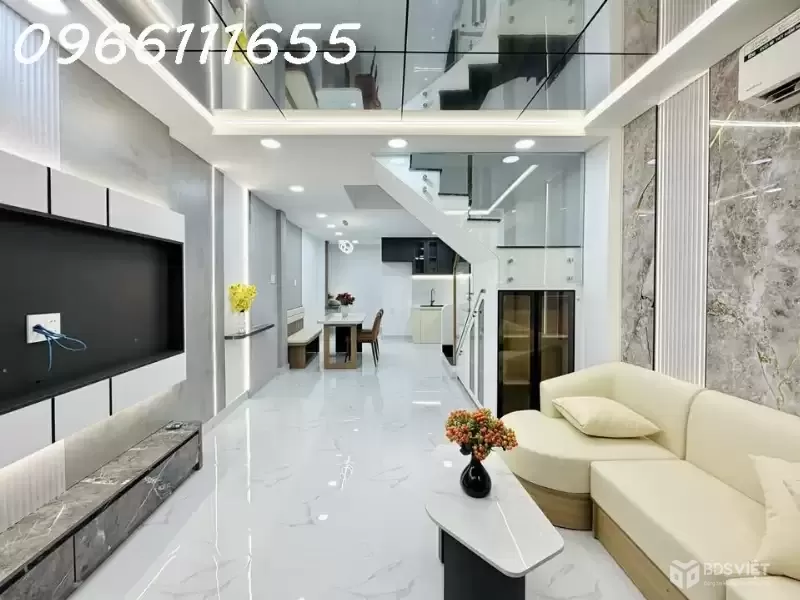 NHÀ ĐẸP 5 TẦNG HOÀNG VĂN THỤ - 6 PN, 1 PHÒNG THƯ DÃN - SÂN THƯỢNG - 34M2 ( 3.6x10 ) A4 - 1 CĂN RA HẺM XE TẢI.