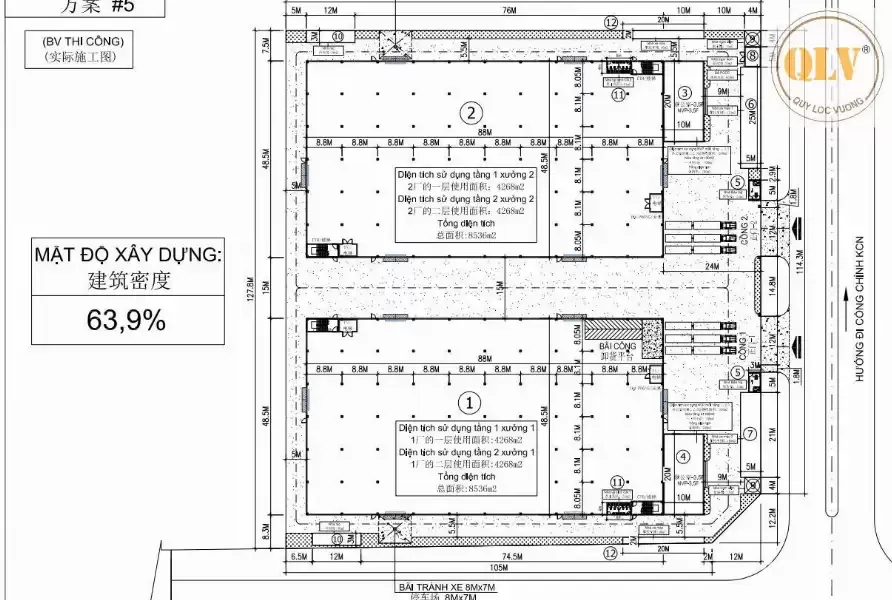 Cho thuê nhà xưởng CCN Tiến Hưng, Đồng Xoài, Bình Phước 18.936m²