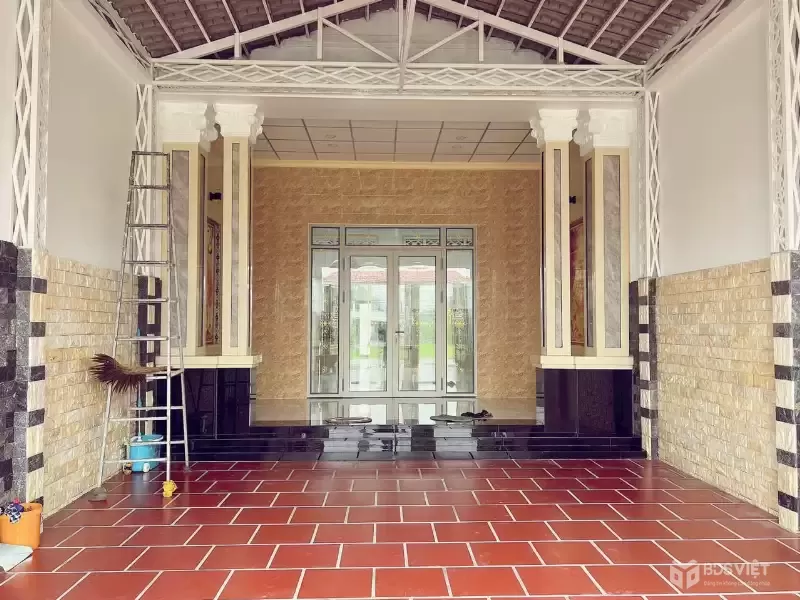 Bán nhà mặt tiền ĐT 833B xã Lạc Tấn, Tân Trụ dt 199m2 2pn 2wc giá 3,5 tỷ