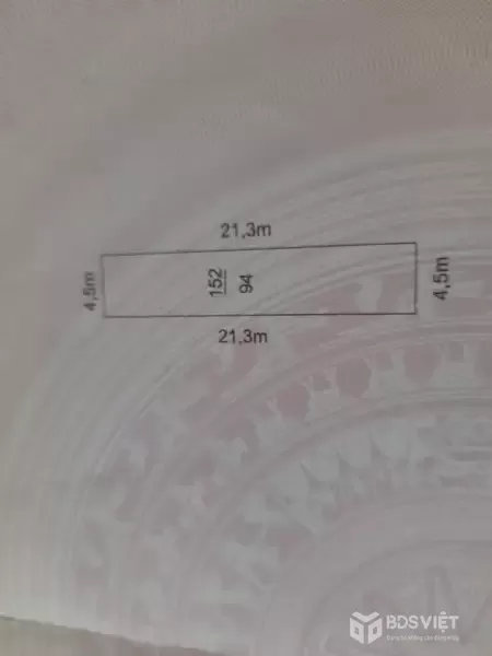 Bán đất mt Nguyễn Hữu Trí , xã Thanh Phú dt 141m2 ( 94m2 thổ) giá 5,2 tỷ