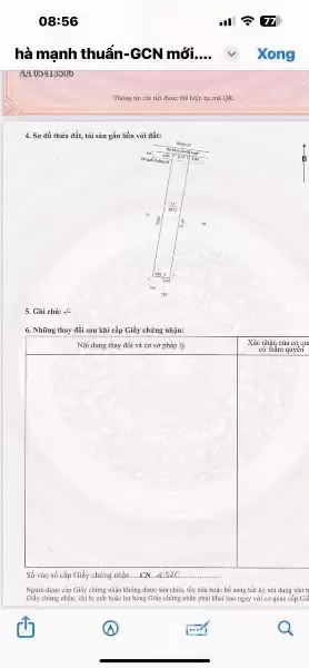 Bán đất vườn , đường xe hơi tới đất xã Lương Hòa dt 500m2 giá 700 triệu