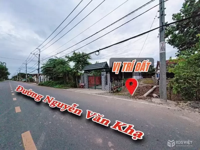 Bán đất mặt tiền Nguyễn Văn Khạ ,xã Phạm Văn Cội dt 270m2 (136m2 thổ cư) giá 3 tỷ