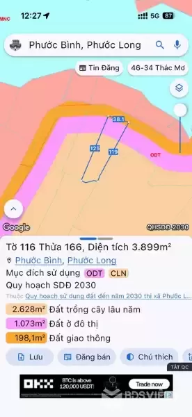 CẦN BÁN ĐẤT VIEW HỒ – VIEW NÚI - VIEW SĂN MÂY SIÊU ĐẸP Tại PHƯỚC BÌNH – ĐỒNG NAI