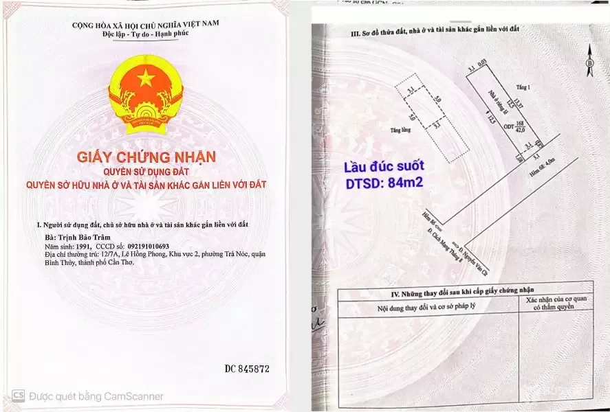 NHÀ ĐẸP GIÁ TỐT- CẦN BÁN Tại Phường Cái Khế, Ninh Kiều, Cần Thơ