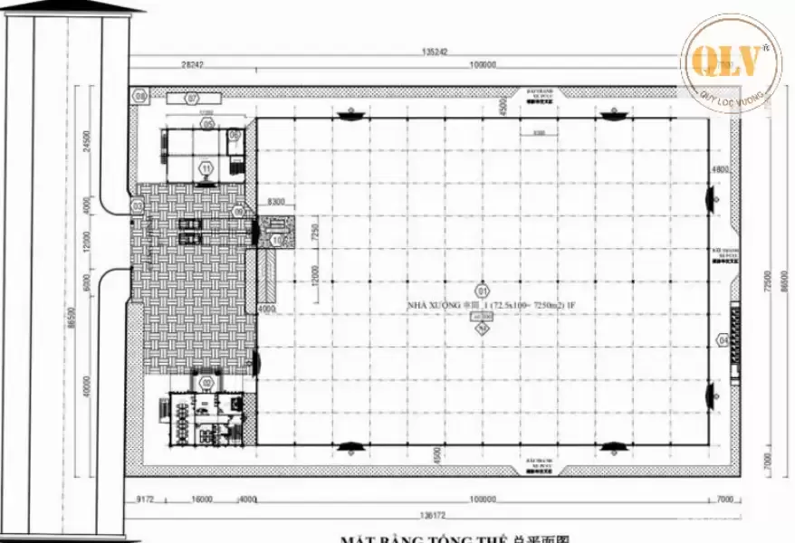Cho thuê nhà xưởng KCN Đồng Xoài, Bình Phước 8.279m²